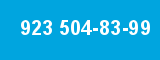 923 504-83-99 923 504-83-99